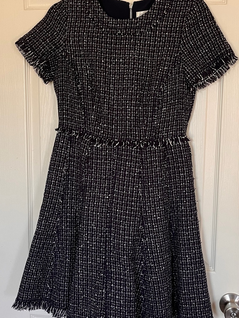 Tweed jacket label